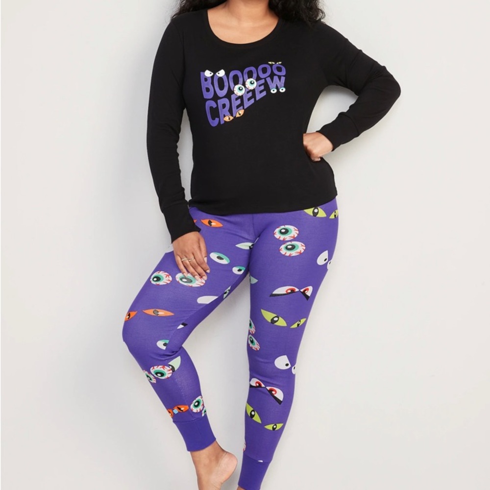 LMT: Old Navy Halloween Matching Graphic Pajama Set